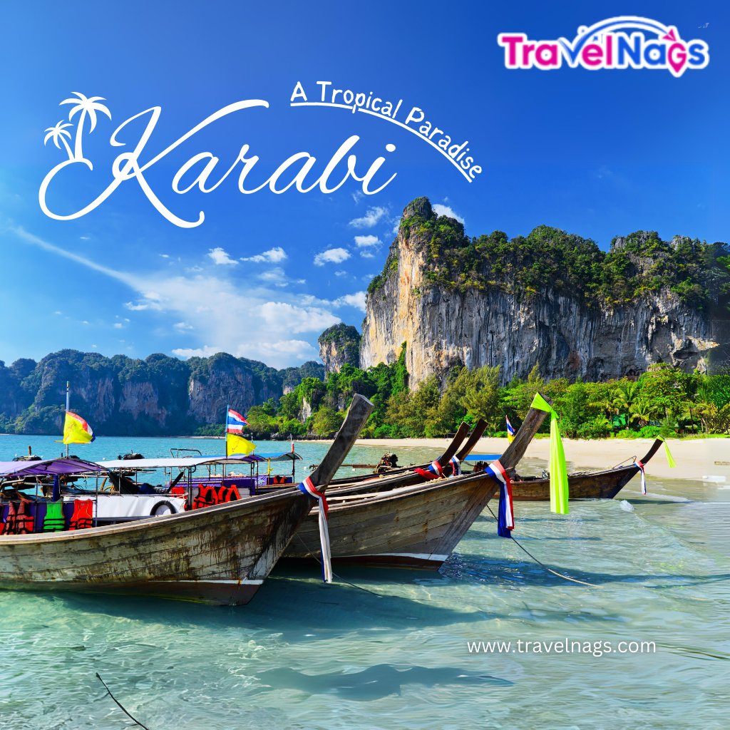 🌴 Embark on a journey to #Krabi, where the sun kisses the turquoise waters and the #palmtrees whisper tales of #paradise. 🌺

#krabiescape #tropicalbliss #wanderlustdreams #krabi #krabitrip #krabibeach #krabithailand #KrabiParadise #tropicalparadise #tropicalparadise