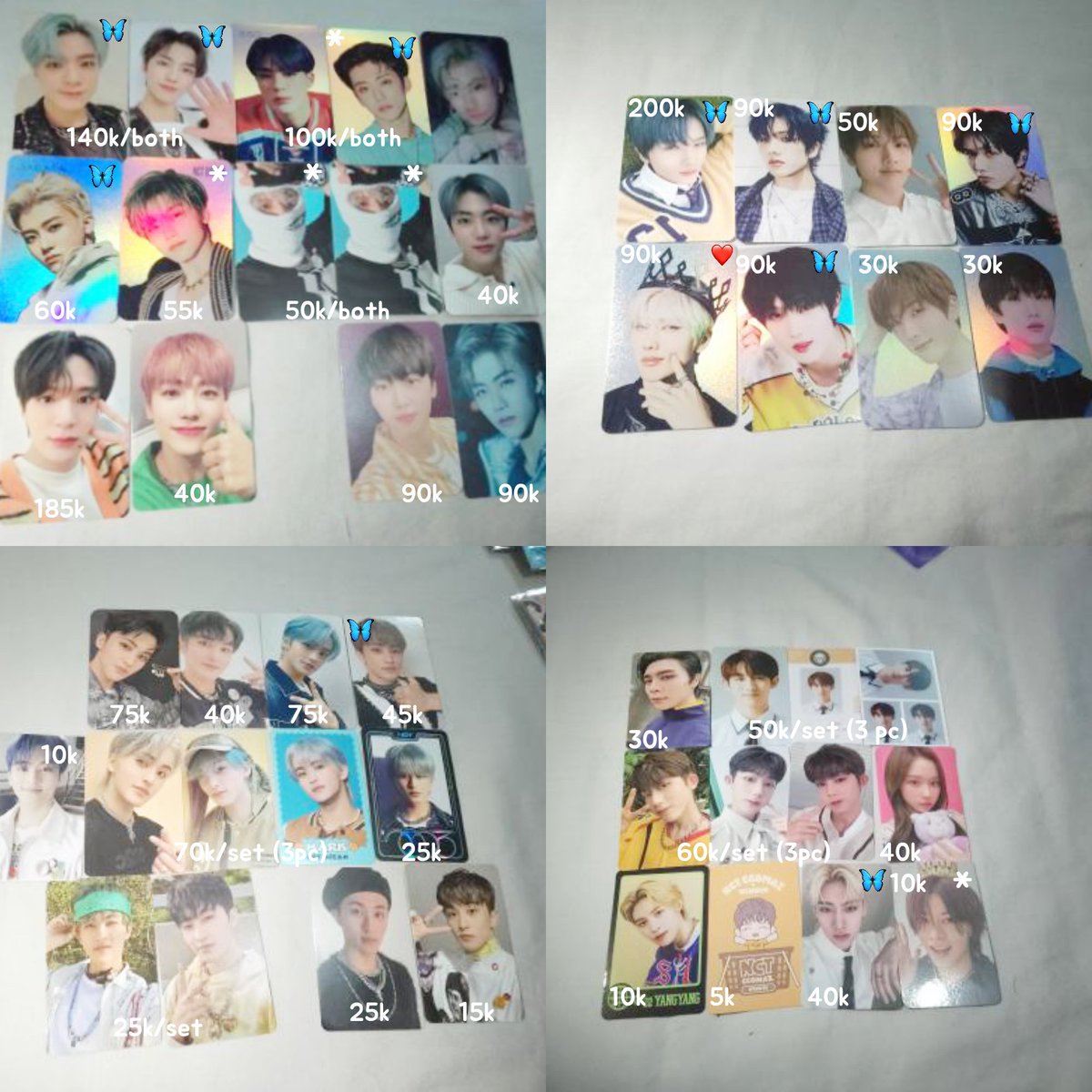 WTS AAB PC NCT WayV Aespa The Wind WayV Zb1
- Dom Jakarta Pusat
- Keep Event with Dp
- Negotiable
- Vidcon? DM!
- Co by 🍊
- Take banyak, diskon bangett
- 🦋 = set with md
- * = damage or slight

t. wts pc nct jeno jaemin jisung mark winwin yangyang yuta johnny cont-
