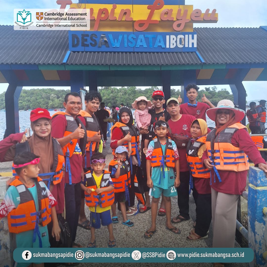 Menutup tahun 2023 dengan gembira. Guru Sukma Pidie ke #sabang, menikmati ragam wista yang tiada tiganya di Indonesia