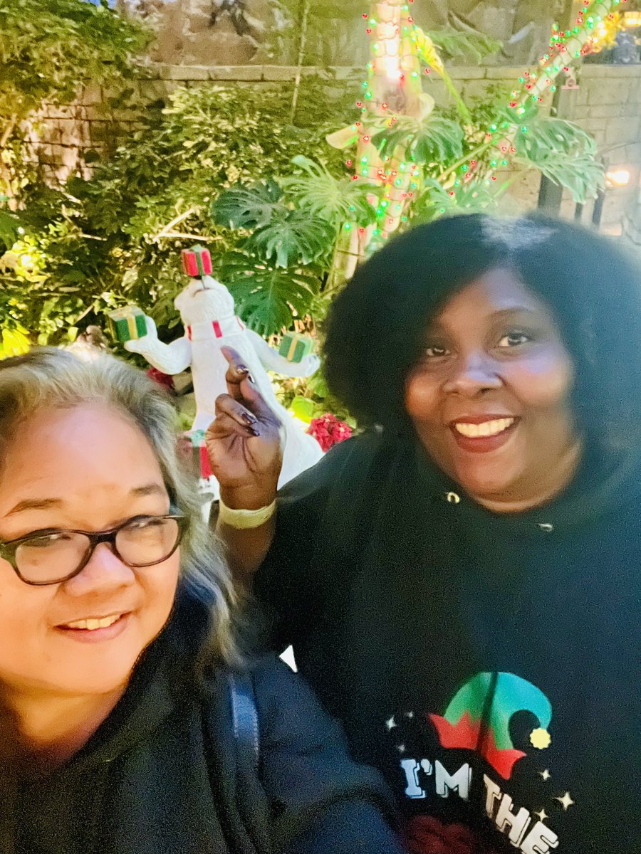 2PhfatWives's tweet photo. Someone one told us we could find the holiday spirit in ‘Vegas- they were right! Merry Christmas! Mele Kalikimaka! Live Phfat Live Large Phfamily ! #Happy_Holidays #MerryChrismas2023 https://t.co/fRDZ7nNjFD