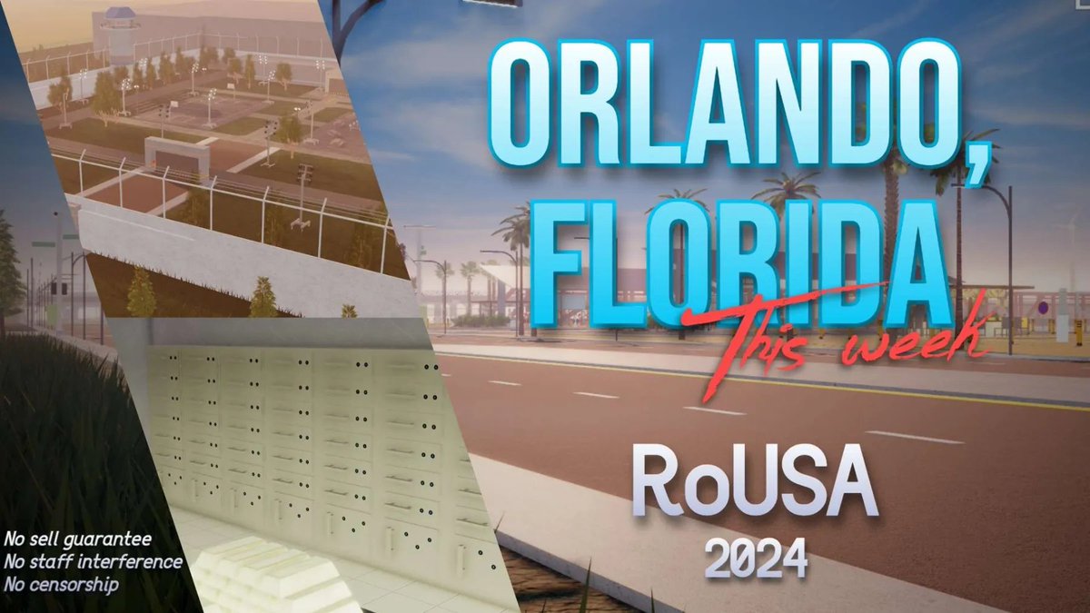 Third time's the charm!

Come join us at RoUSA! We're going to have a blast together!

discord.gg/5tkjTfdByA

Releasing the game next week!