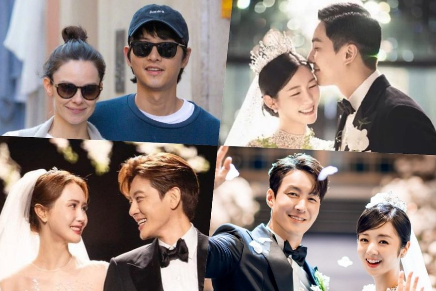 Korean Celebrities Who Got Married in 2023: (Part 2/2)

6. #Highlight's #SonDongWoon
7. #ShimHyungTak & #HiraiSaya
8. #AhnHyeKyung & #SongYoHoon
9. #SonEunSeo & #JangWonSeok
10. #KoKyuPil & #Amin
11. #LABOUM’s #Haein
12. #KimDongWook & #StellaKim (SM trainee)
