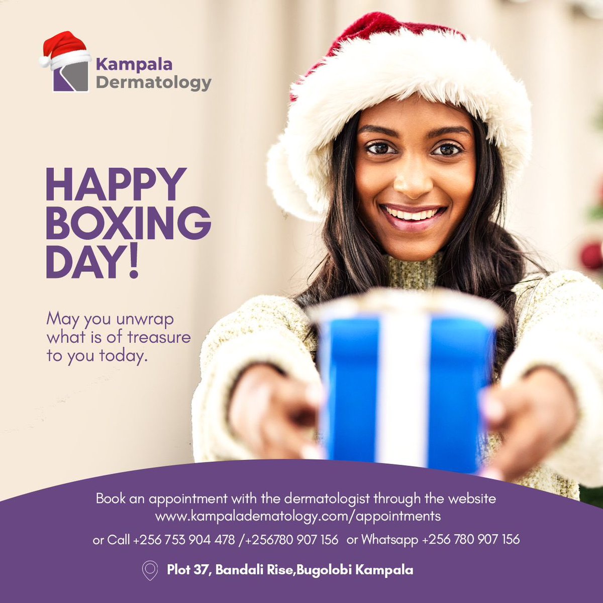 Happy Boxing Day! 

May all of your needs be met and God be glorified.

#BoxingDay #HappyBoxingDay