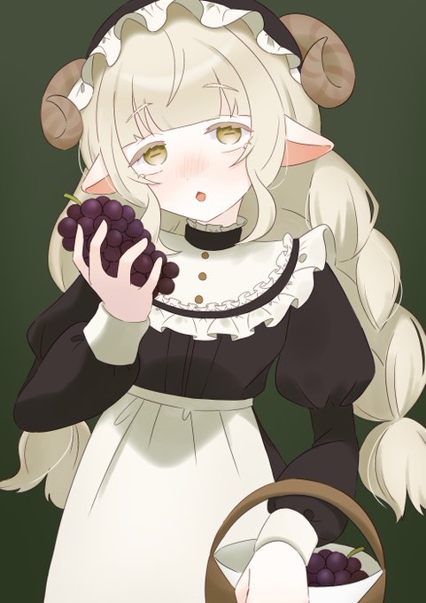 「braid sheep girl」 illustration images(Latest)