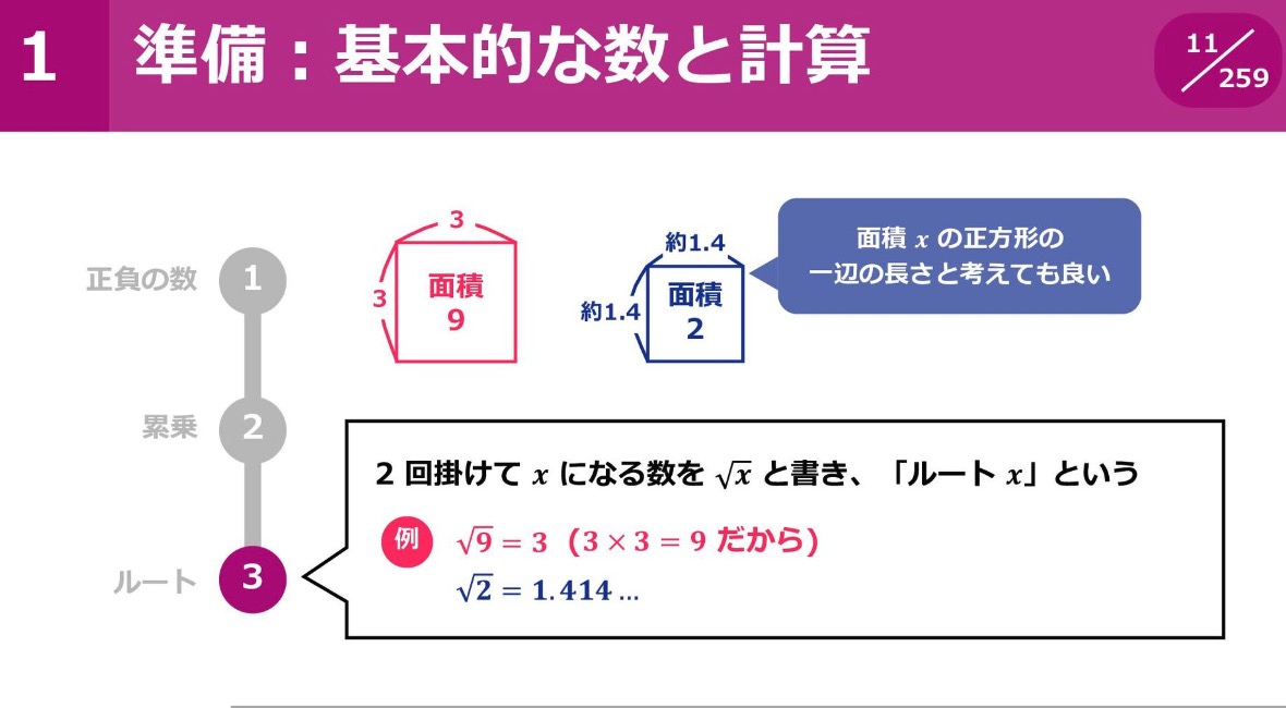 kiyo_innovatia's tweet photo. 東大生が公開した「150 分で学ぶ高校数学の基礎」が凄すぎるので年末年始の勉強に使ってみてください。確率、統計、関数、ベクトル、微積といった重要分野を基礎から学び直すことができます。

こちらです↓
https://t.co/Tj6UM4gtT2 https://t.co/LF9S2QF3JG