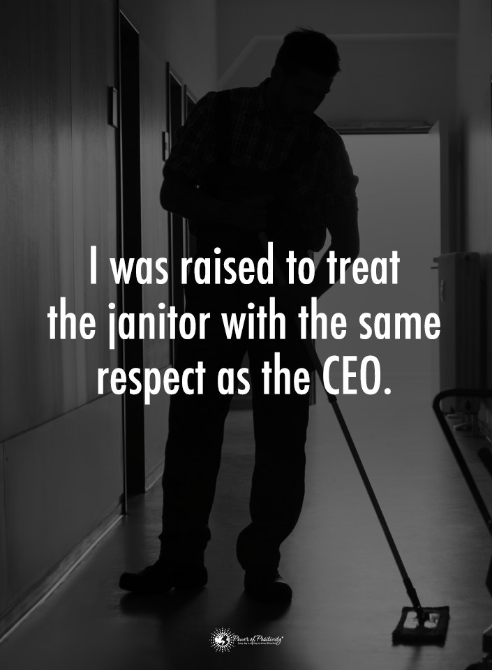 TrainingMindful's tweet photo. "I was raise to treat..." #respect https://t.co/qjKmDMEZji