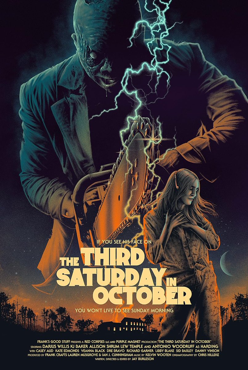 Brassylassy's tweet photo. Guess it is time for the other film.
#TheThirdSaturdayInOctober https://t.co/0ILli2c7Jg