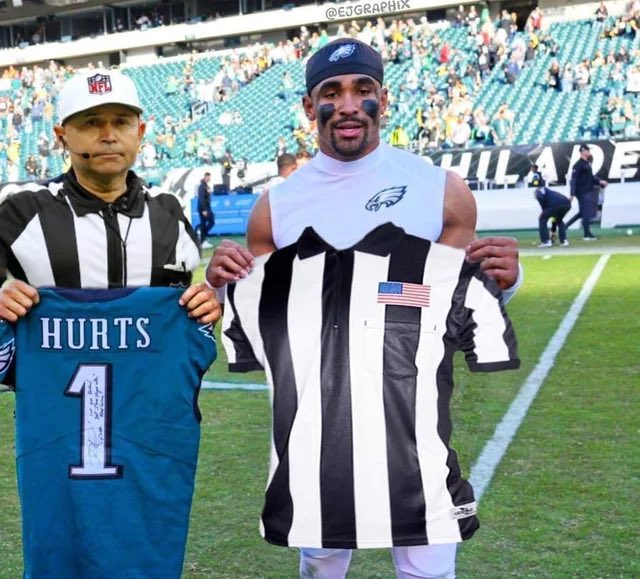 Tramell_Luvr_67's tweet image. Have fun with the win Eagles, when you play in Philly you have to play the refs too….. #PassInterference #Rigged #HurtsIsAFraud 
#TushPushMerchant #Fraud