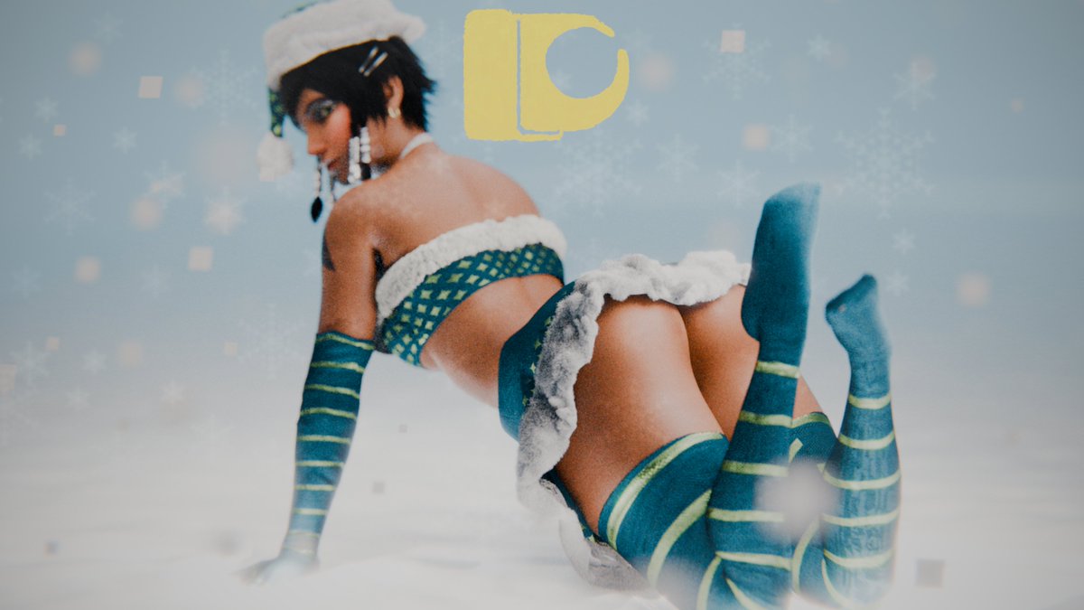 LewDirector's tweet photo. This Elphie wishes you a merry Christmas
Model:@PharahBestGirl https://t.co/SNDDaEatEO
