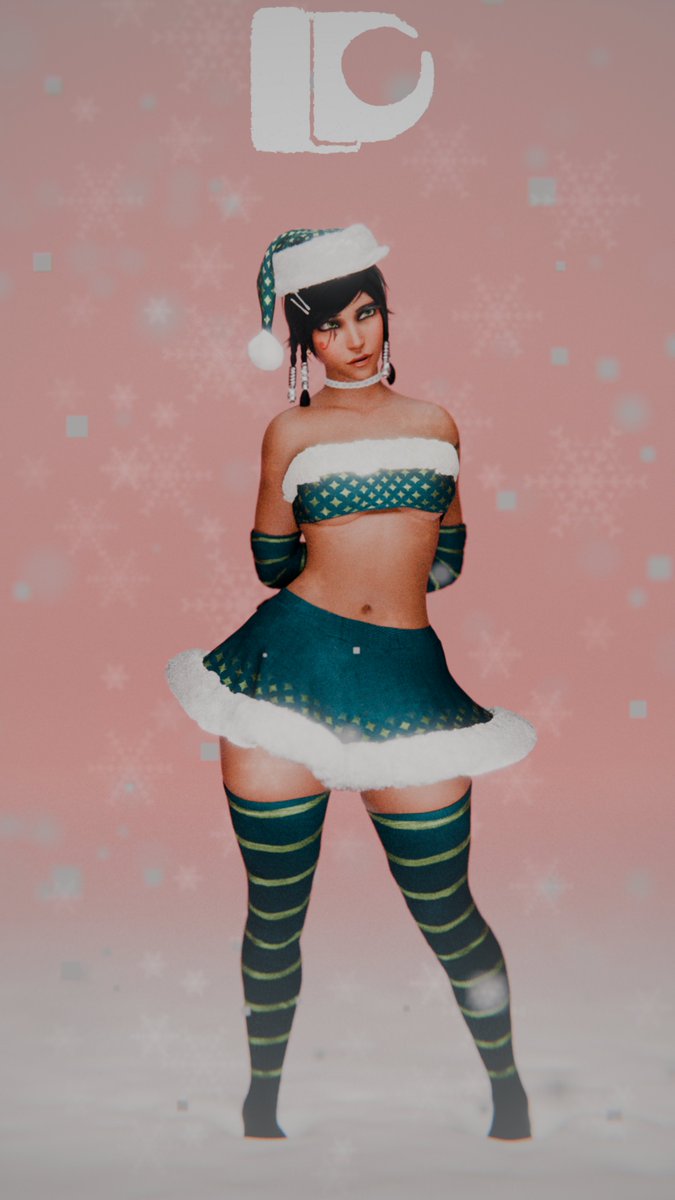 LewDirector's tweet photo. This Elphie wishes you a merry Christmas
Model:@PharahBestGirl https://t.co/SNDDaEatEO
