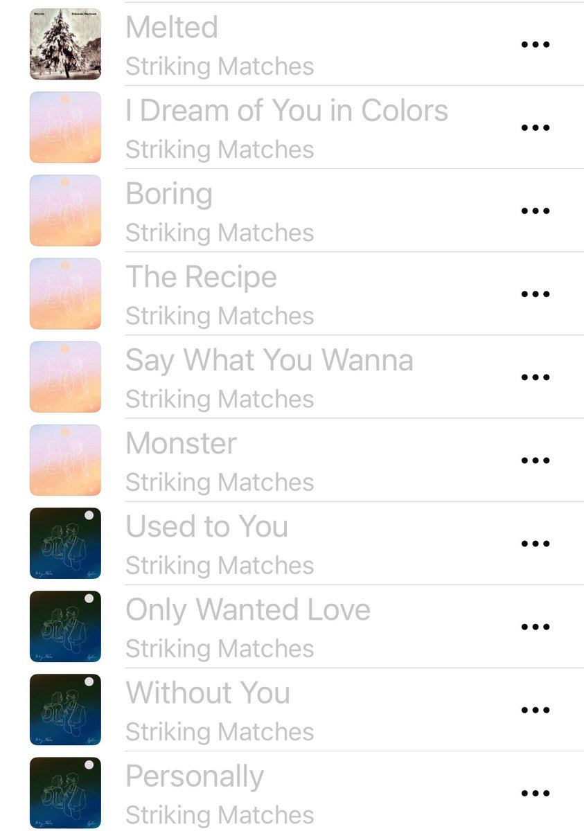 DanieleaReads's tweet photo. @STRIKINGMATCHES Hey guys 👋 These songs have disappeared from iTunes -Are they coming back or are they gone forever? 😭(UK Based) https://t.co/xGDEnKs74D