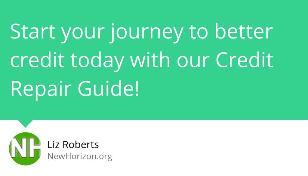 NewHorizonOrg's tweet image. 🚀 Ready to take control of your financial future? Check out our FREE Credit Repair Guide and start your journey to better credit today! 💳💰

🔗bit.ly/3EAbqCn

#CreditRepair #FinancialFreedom #CreditScoreBoost #BetterCredit #BadCredit