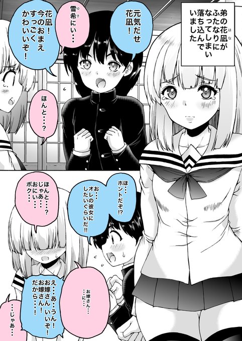 ある日ふたなりになってしまった弟ちゃんと、弟思いのお兄ちゃん。