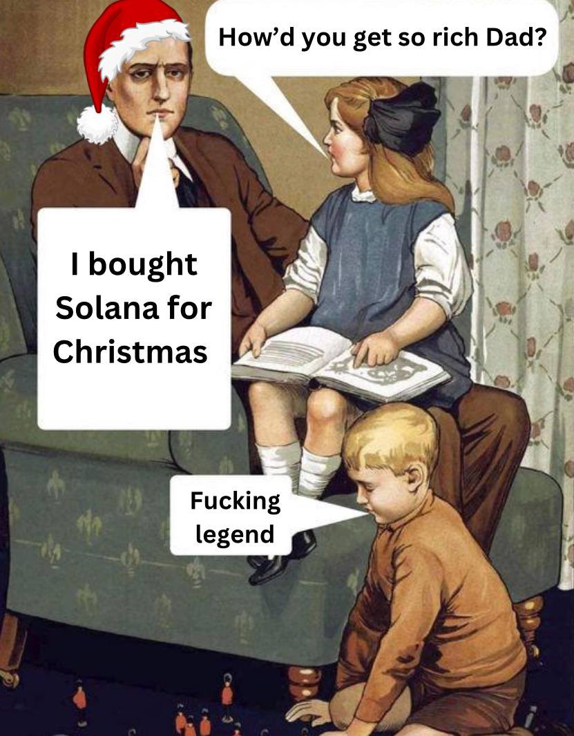 I bought Solana last Christmas