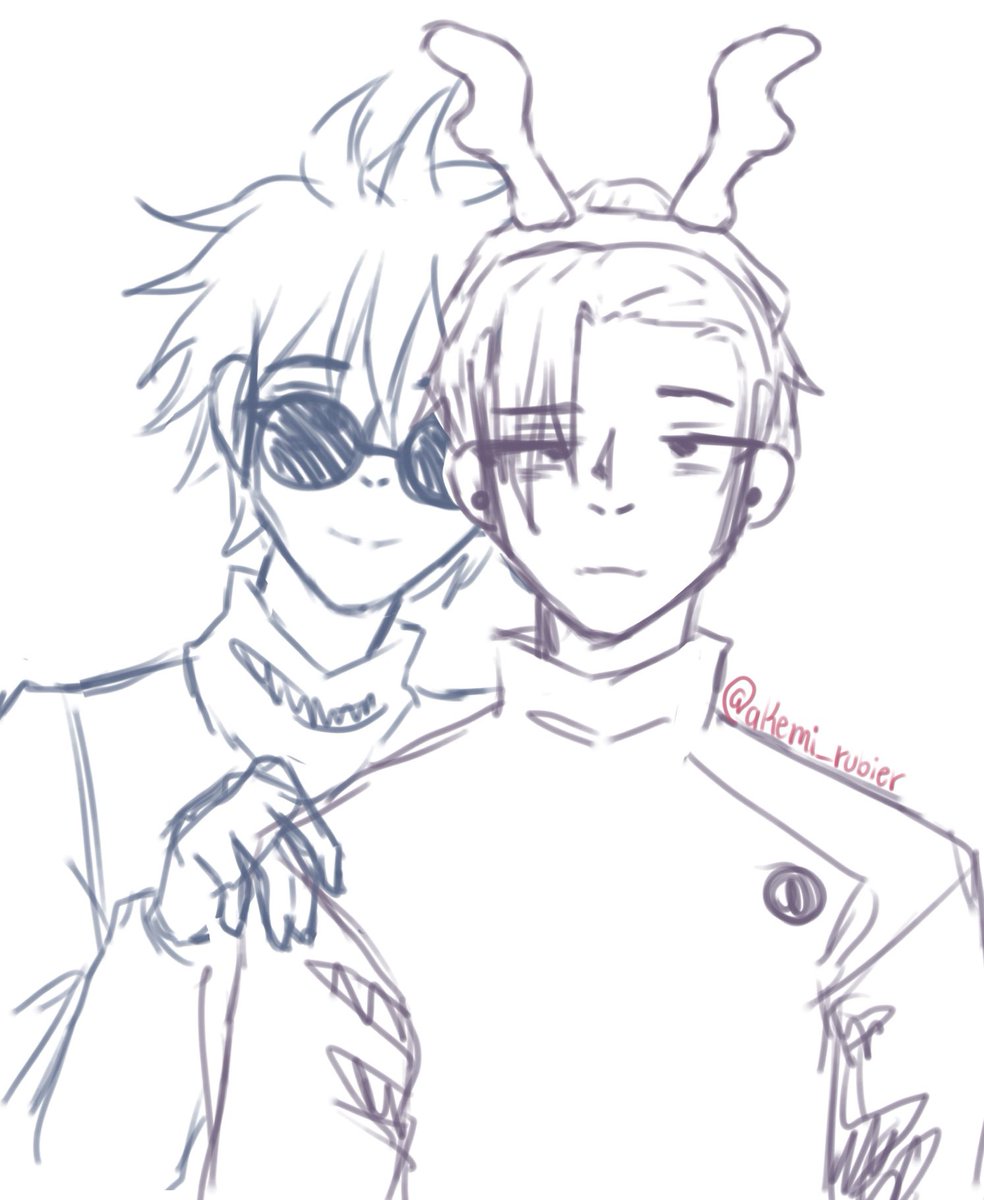 iren_akemi's tweet photo. No me pude quedar atrás con el SatuSugu. #satorugojo #SuguruGeto #JujustuKaisen #jujutsukaisenfanart #jujutsukaisenseason2 #satosugu #gegeakutami https://t.co/tQEjE5oiy3