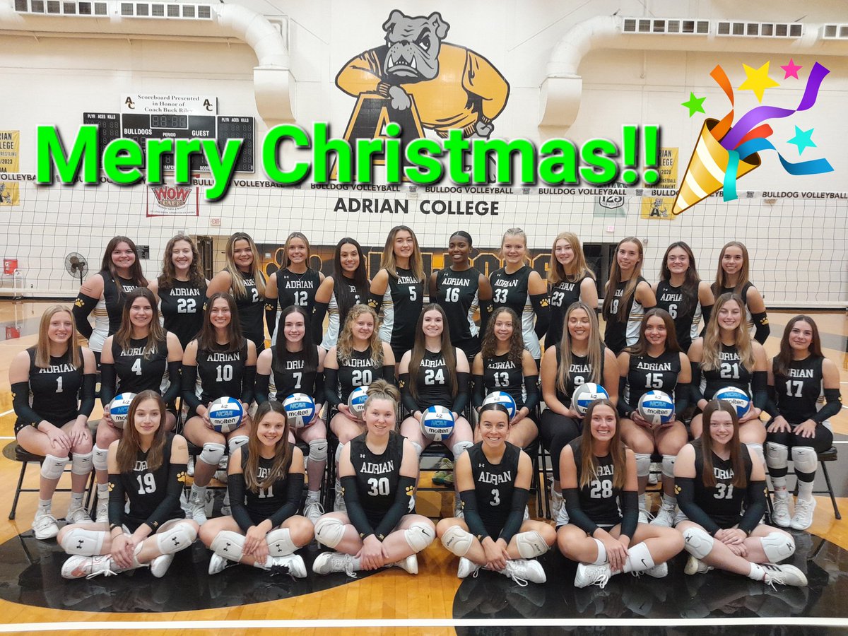 <a href="/AdrianWVB/">Adrian College WVB</a> wishes everyone a Happy Holidays and a Merry Chirtmas!