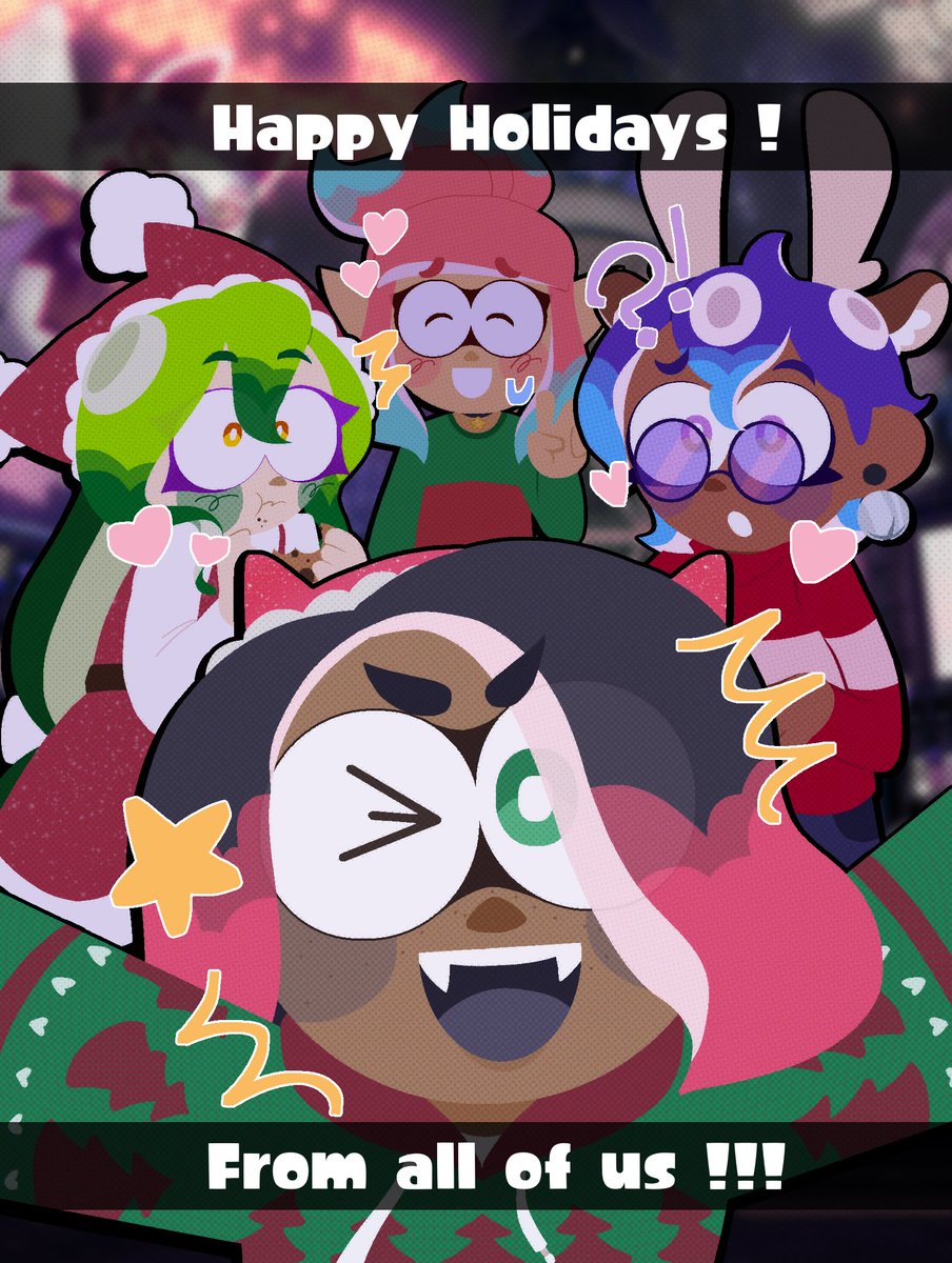 InkverseServer's tweet photo. Ah! So jolly!
Happy holidays everyone!!🎄⛄🎁🎅 https://t.co/TDq7ULgl92