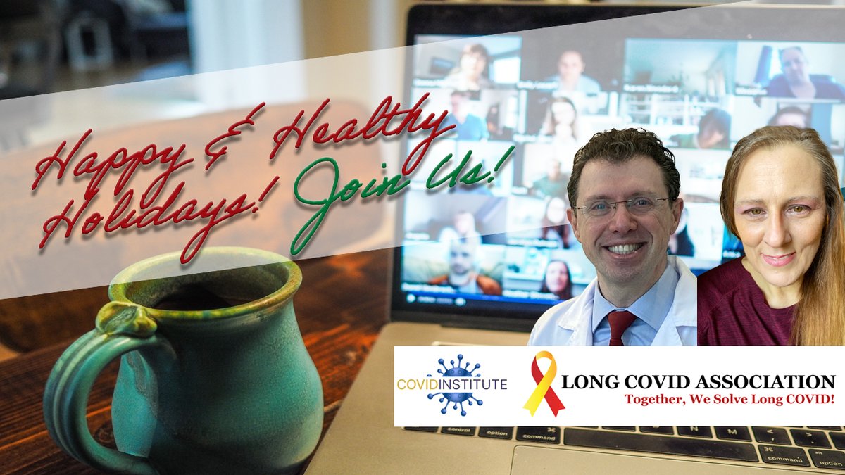 LongCovidAssoc's tweet photo. We're going to live streaming to Twitter tonight!
Please Join Dr. Robert Groysman and Amira A. Saleh, MS to share some merriment!
930PM EST - 830PM CST  - 630PM PST
🎅🍬🎄  🎗️💛 🫶  😊
Please share if you care! https://t.co/PJE5sLa1sS