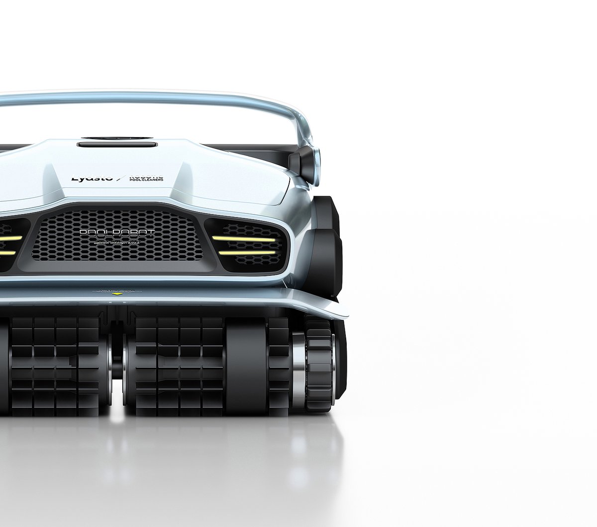 【设计分享】#工业设计 前瞻项目，品牌出海，泳池机器人蓝海赛道，但风格就有点阿斯顿马丁。<a href="/astonmartin/">Aston Martin</a> 
👉来源：莱德斯通泳池机器人 <a href="/lydstobusiness/">Lydsto</a>