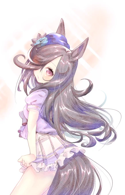 今日はライスシャワー!今から健康診断に行ってきます!#ウマ娘プリティーダービー 