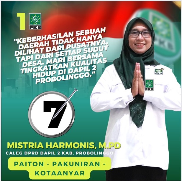 mistriaharmonis's tweet photo. "Keberhasilan sebuah daerah tidak hanya dilihat dari pusatnya, tapi dari setiap sudut desa. Mari bersama tingkatkan kualitas hidup di Dapil 2 Probolinggo."
#mistriaharmonis #pkb #raraharmonis #mbakrara #tretanmbakrara #paiton #pakuniran #kotaanyar https://t.co/shJsxDLNAQ