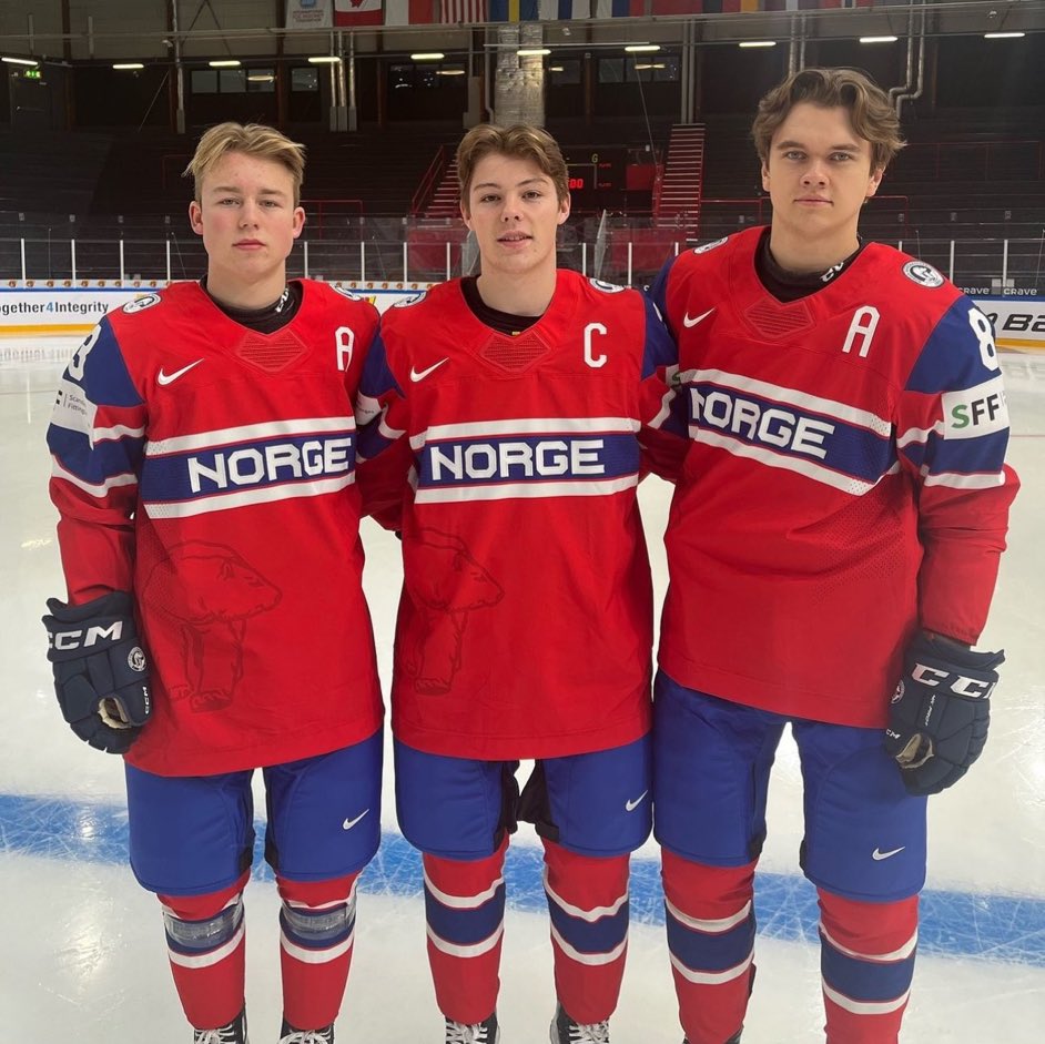 TyEigner's tweet photo. Congratulations to future @BGSUHKY forward Johannes Lokkeberg for being named Captain of @NorwayHockey in the @iihf_wjc #FalconProud https://t.co/eo7ophUO25