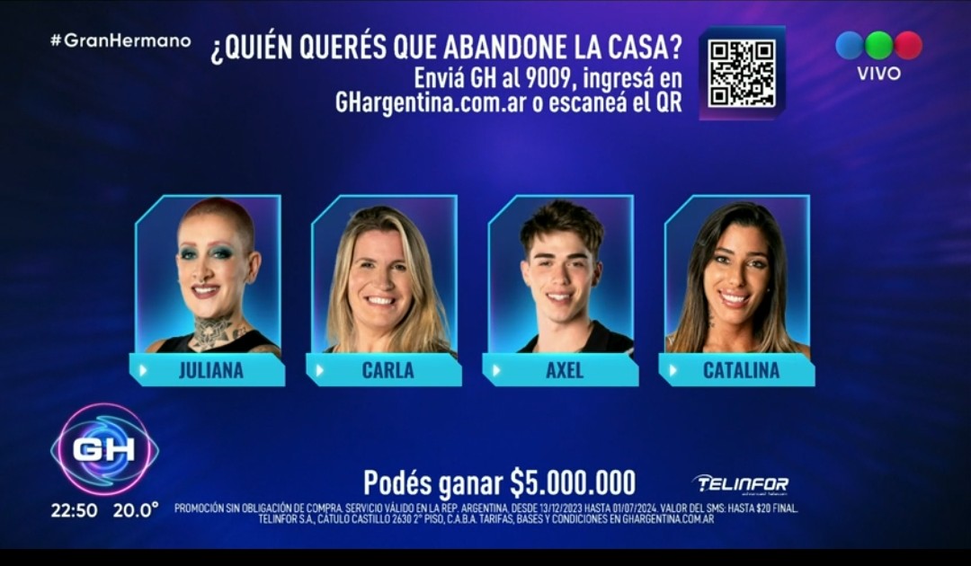 Claudiojarus's tweet photo. Quien se va de #GranHermano.?

#Juliana #Carla #Axel #Catalina #GH https://t.co/ktq0bNSQFm