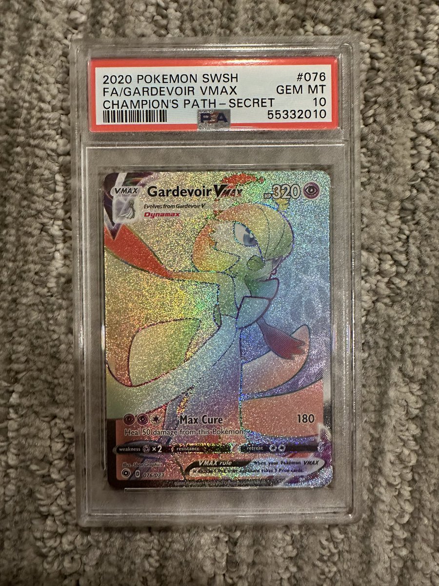 dragonitedoteth's tweet image. Merry Christmas you filthy animals!! 🎄 I am giving away a Rainbow Gardevoir Vmax PSA 10. 

To enter: 
-Like &amp;amp; RT ❤️
-Follow Me 🛎️
-Tag a fren 🫂
-Must ship to USA 🇺🇸

Ends in 24 hours 📷⏰