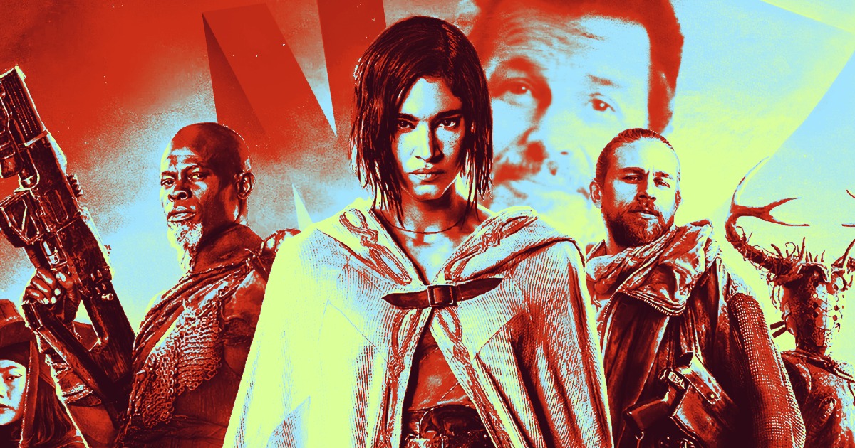 Giuntini's tweet photo. Rebel Moon para mim é um 4/5, eu gostei bastante, mas parece que foram pulando partes. No geral gostei bastante..  #RebelMoon #RebelMoonOnNetflix https://t.co/Fz4Mf1IUMo