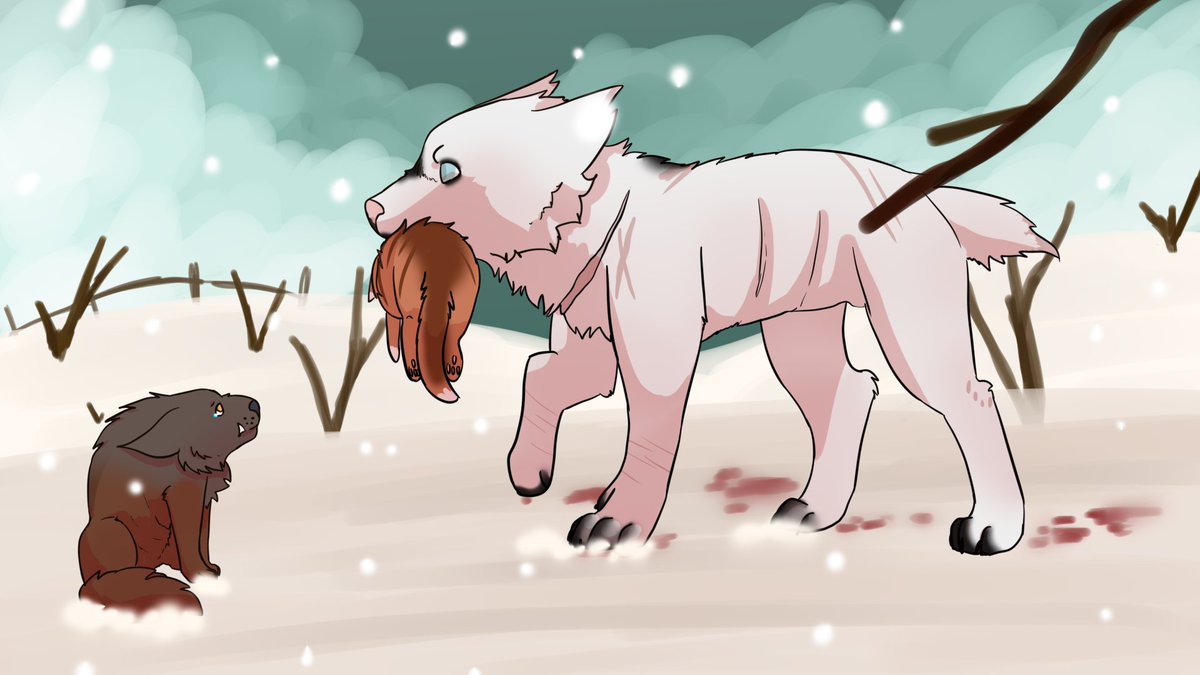 ClNNAMONPAWS's tweet photo. More wolf art ! https://t.co/BK6Dnfmw3u