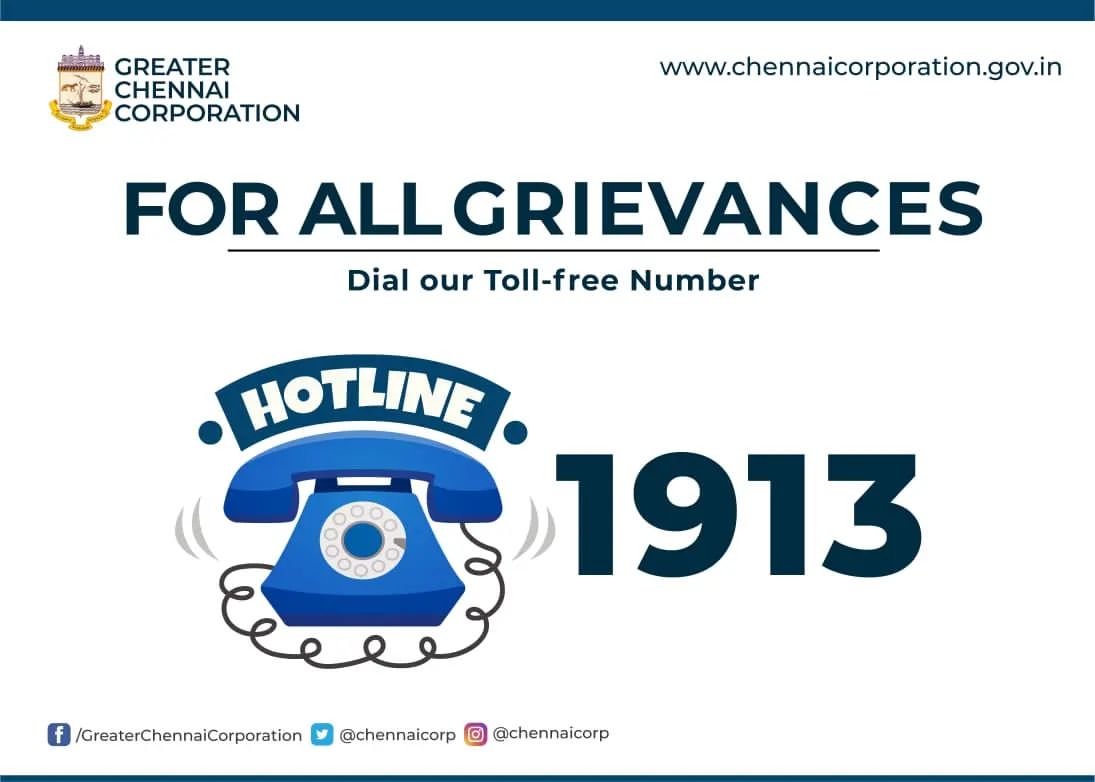 Greater Chennai Corporation tweet media