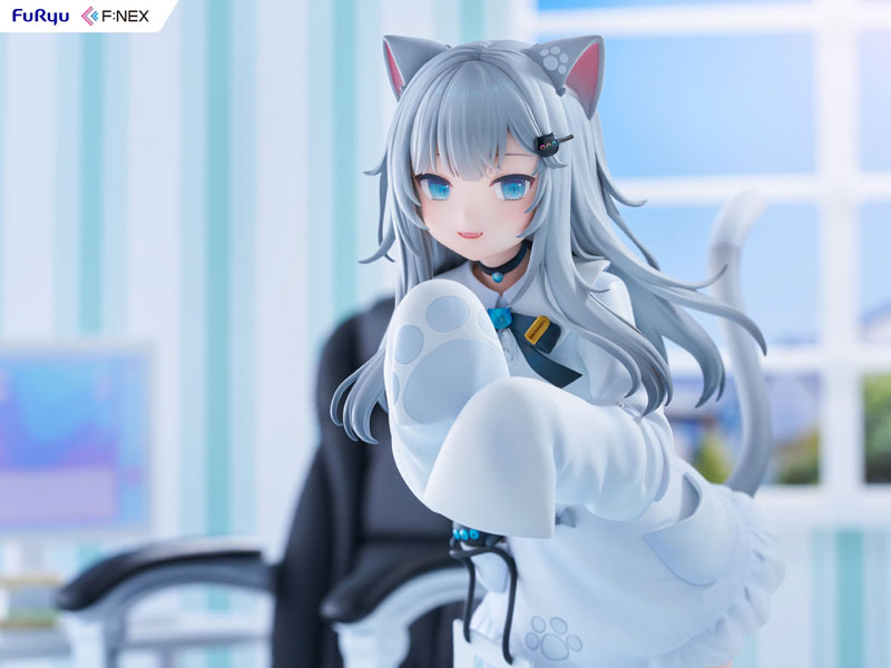 🐾Pre-order open!!🐾 Nachoneko 1/7 Scale Figure (FURYU) Order from👉amiami.com/eng/detail?gco… #VirtualYoutuber #VTuber #Nachoneko