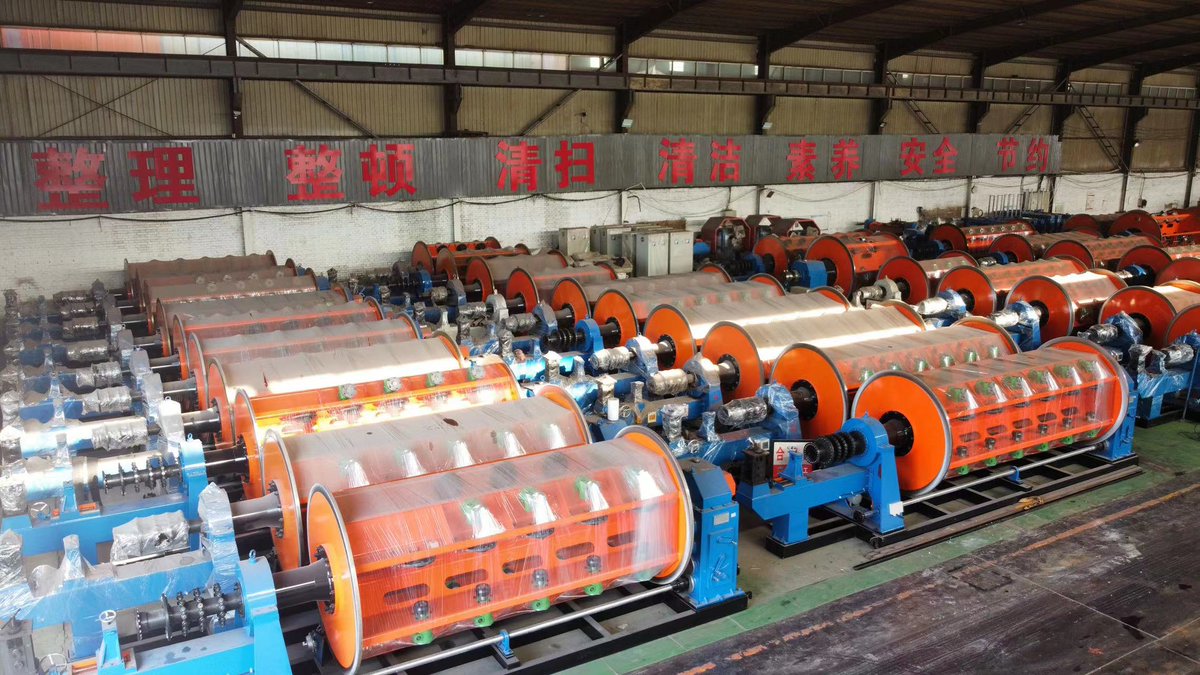 longtermgr77851's tweet image. Rigid cable stranding machine are ready to ship. #strander #strandingmachine  #wireandcable