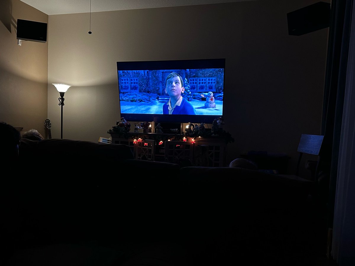 Ending this #Christmas with a treasured family tradition of watching the ever wonderful #ThePolarExpress together. #magical