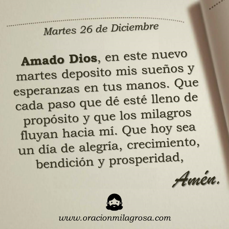 oracion_milagro's tweet photo. Oración para el martes 26 de diciembre de 2023: https://t.co/gBwsp2UURJ