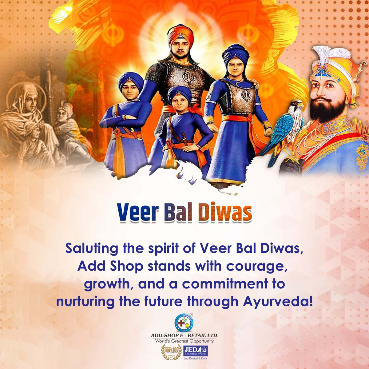 addshoptwit's tweet photo. Cartloads of Courage! Add Shop salutes young heroes on Veer Bal Diwas, empowering strength and resilience!

#baldivas #childrenday #children #insta #quotestagram #VeerBalDiwas https://t.co/rpxrHDBEbK