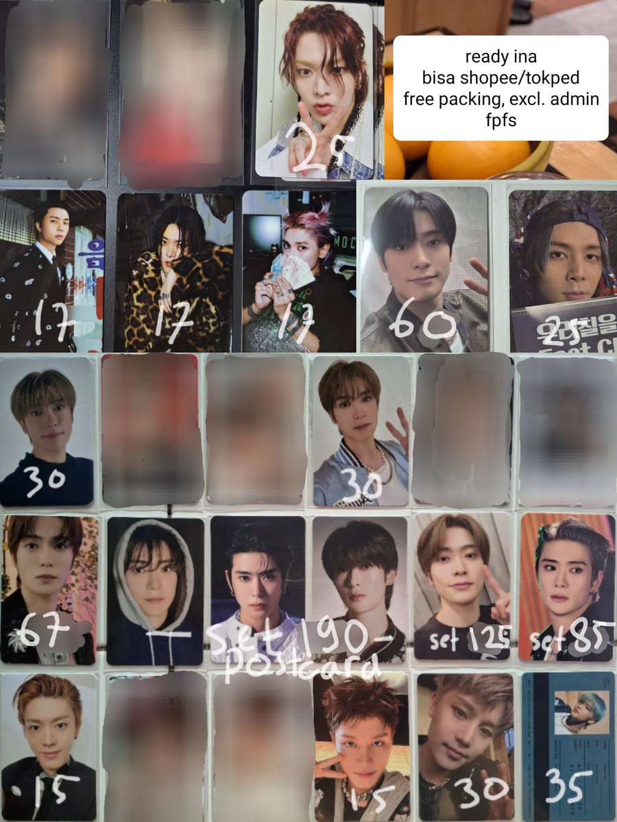 wts aab nct 127 jaehyun johnny mark taeil yuta taeyong 

bisa cod unity jakarta

pls read tnc on alt!