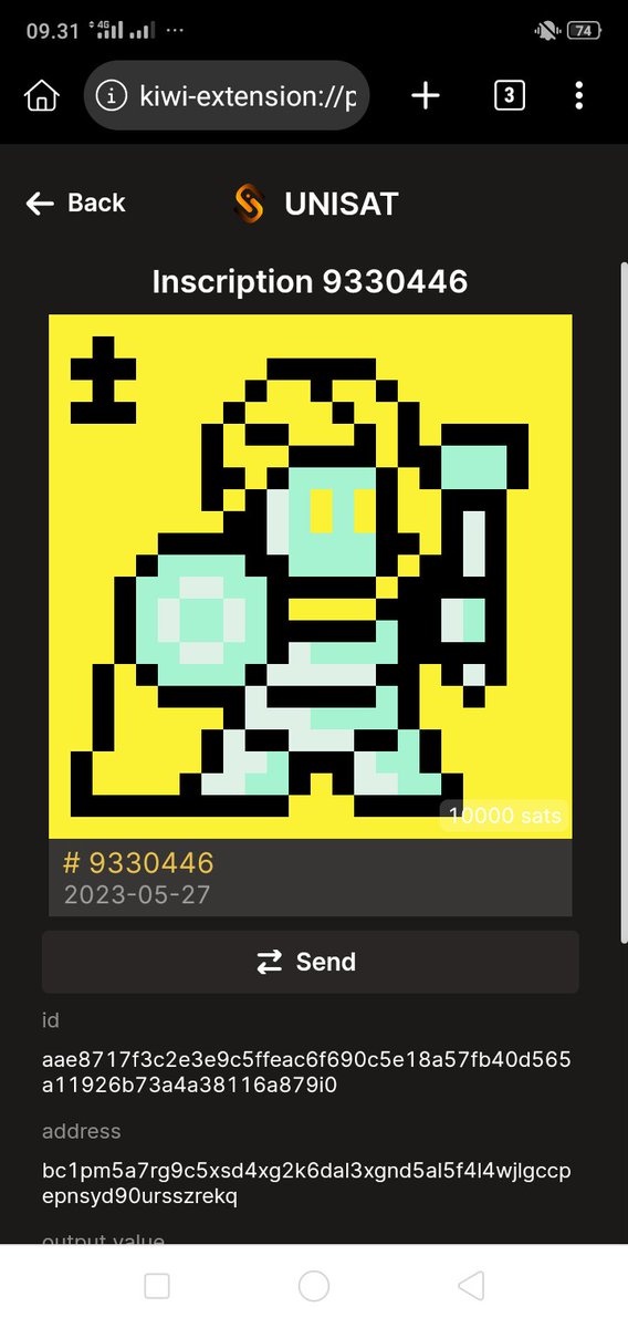 handokonpp's tweet image. Art is sick 🔥 1st Gif. 10k collection Ordinals @CrusadeStudios #Ordinals #Bitcoin #inscription