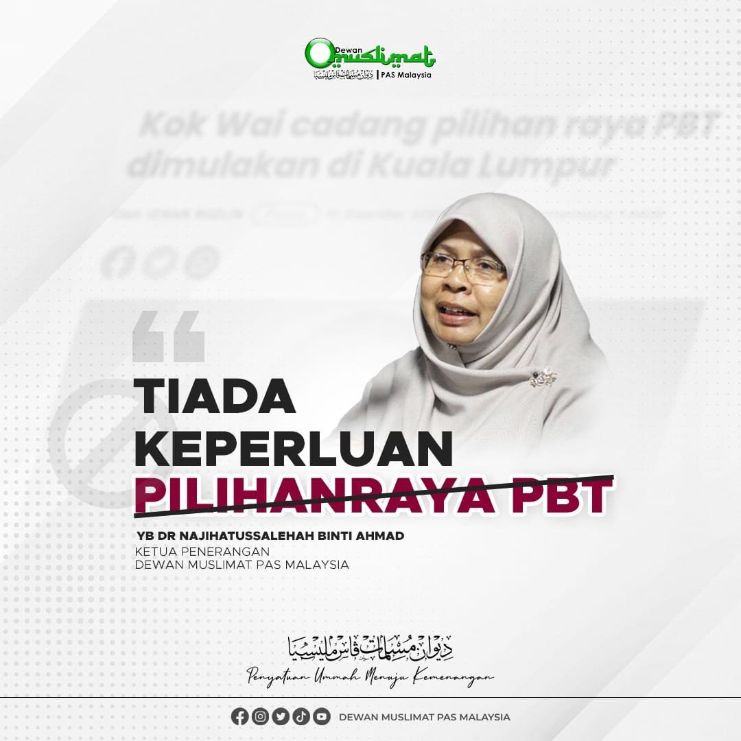 Muslimat PAS Malaysia 🧕🏻 tweet media