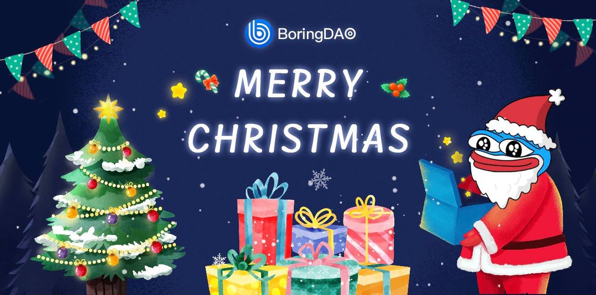 Merry Christmas to all, and to all a good night! #MerryChristmas2023 #BoringDAO