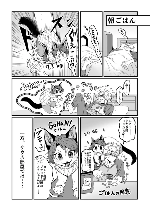 猫のキニャブニャを飼うキスブラ時空

朝の支度など

ケモ化幻覚 