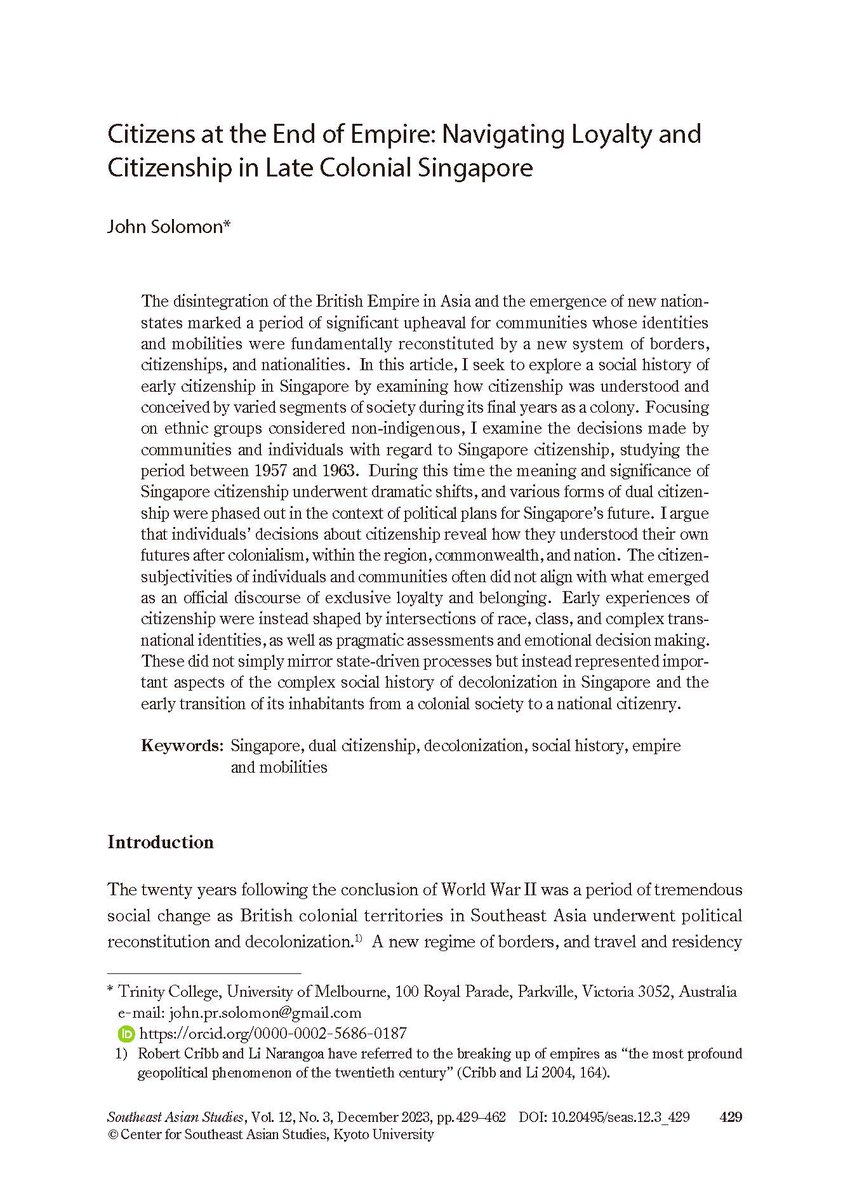 CSEAS Kyoto University 京都大学東南アジア地域研究研究所 tweet media
