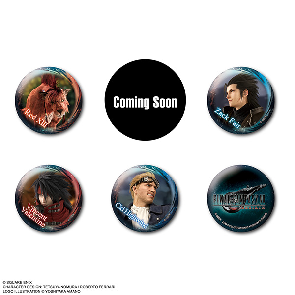 貴重　FFVII ヴィンセント　レア仕様　缶バッジ 貴重 FFVII ヴィンセント レア仕様 缶バッジ 【公式通販】