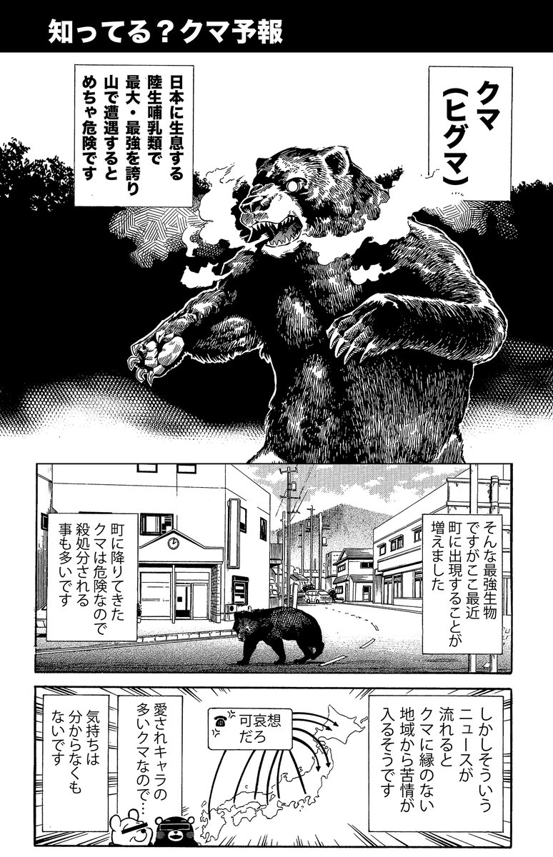 みんなは知ってる?クマ予報(1/2)