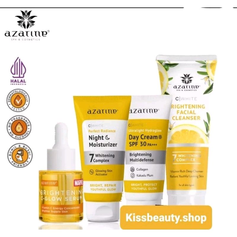 ngaradig's tweet photo. Cek Paket Pemula Azarine C-White Mencerahkan 4pcs - (Facial Cleanser 50ml + Serum 20ml + Day Cream 25gr + Night Cream 25gr ) - Perawatan Mencerahkan Kulit - Skincare Wajah dengan harga Rp185.380. Dapatkan di Shopee sekarang! https://t.co/XKag1oENpv https://t.co/fxb2x72uJH
