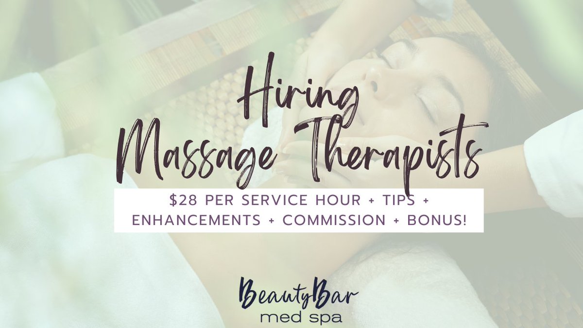 mimosasuites's tweet image. 🌿 Join a spa that values sustainability and natural wellness. Beauty Bar Med Spa is committed to eco-friendly practices, using organic products that benefit both our clients and the environment.. ow.ly/4pfK50PcbMM
#BeautyBarMedSpa #JoinOurTeam #SpaCareer