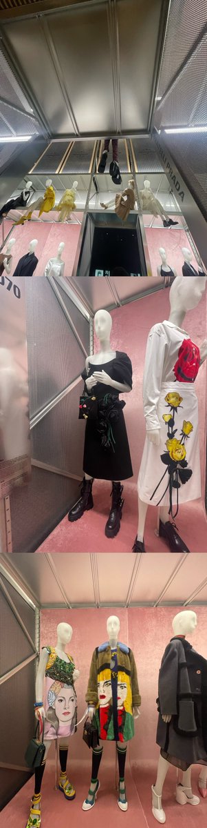 elsachenyan's tweet photo. I went on a fashion trip with IKUN some time ago. Still quite exciting.

#Prada 
#Pradasphere https://t.co/39dtSSEcjR