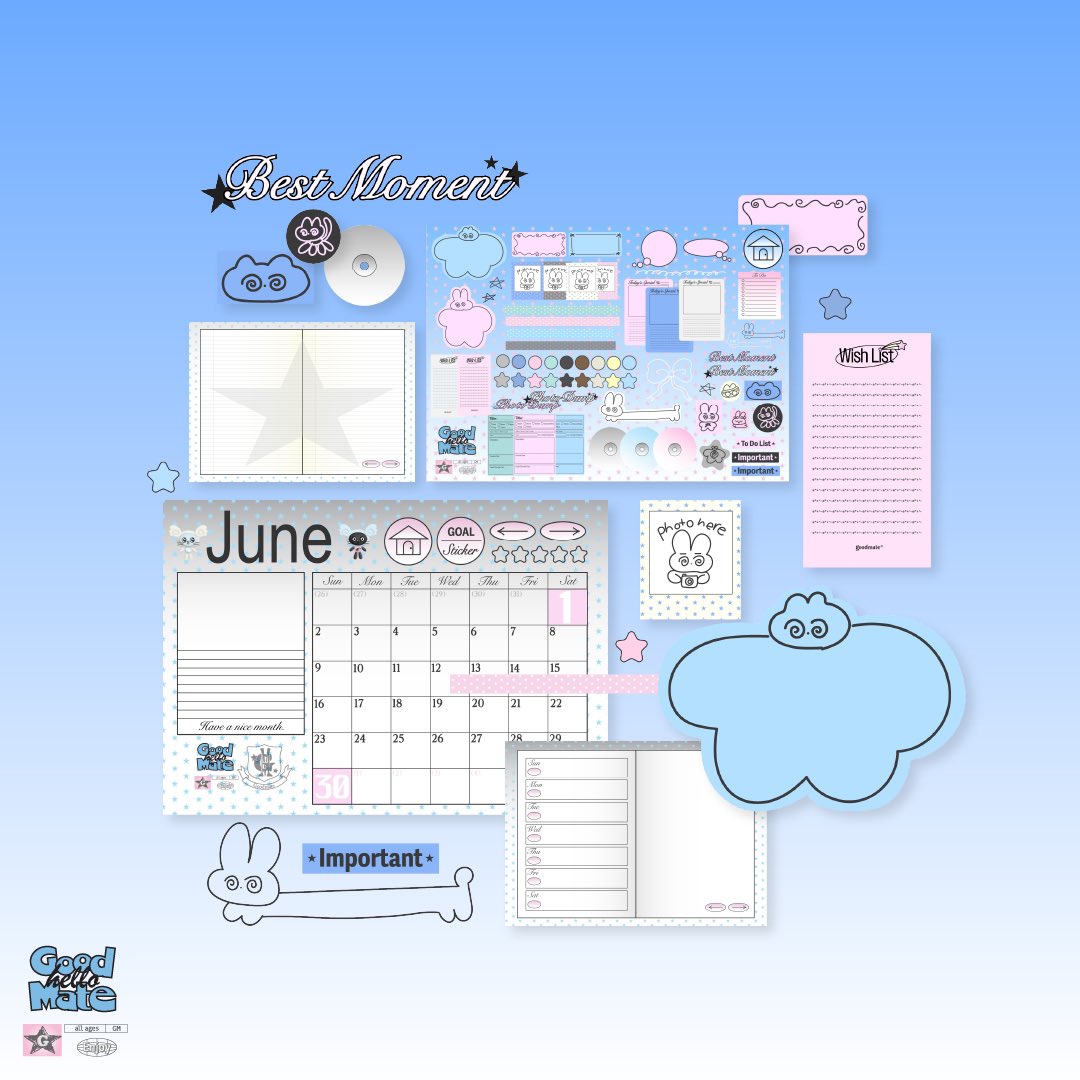 goodmatestore's tweet photo. Goodnotes Pack : 2024 Digital Planner 
 
🧈 Now Available
🌐 https://t.co/65qQkBIaFm https://t.co/b1o3LnsURu