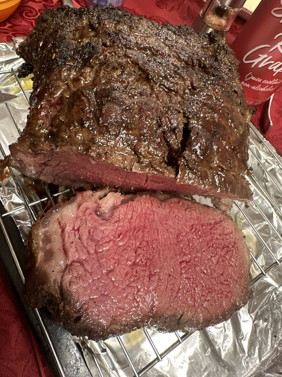 Kyle Bramley (@kyle_bramley) on Twitter photo Happy Reverse Sear Roast Holiday to all those who celebrate!
#PCCSMEats <a href="/Thermapen/">ThermoWorks</a> <a href="/meathead/">Meathead "BBQ Hall of Famer, Hedonism Evangelist”</a> Happy Reverse Sear Roast Holiday to all those who celebrate!
#PCCSMEats <a href="/Thermapen/">ThermoWorks</a> <a href="/meathead/">Meathead "BBQ Hall of Famer, Hedonism Evangelist”</a>