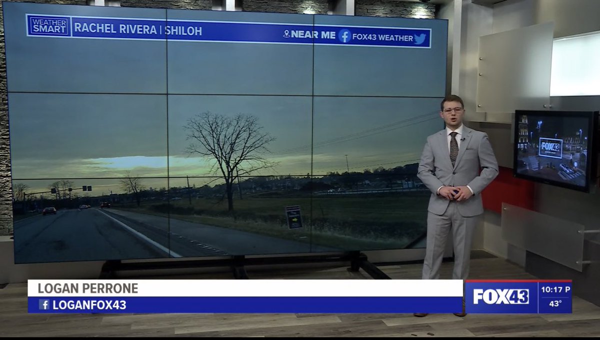 WilliamsCyera's tweet photo. Ending Christmas Day with @Cawley_TV and @perronelogan on @fox43! A duo I never knew I needed, great job with weather! https://t.co/9NrjX3b1Qw